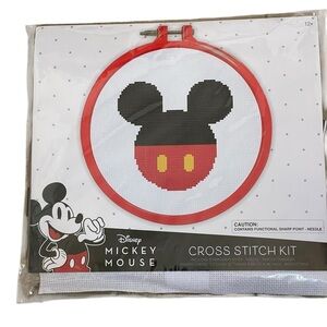 Innovative Designs Disney Mickey Mouse Cross Stitch Kit New